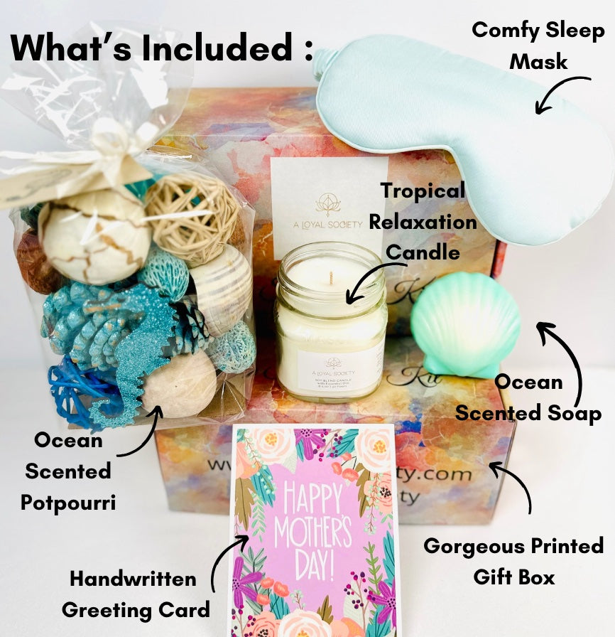 Beach Queen, Mother's Day Spa Gift Box