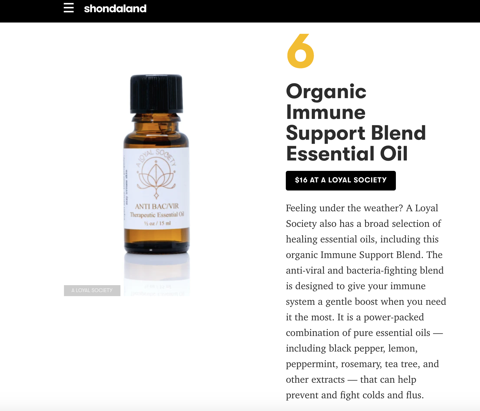 Boost: Organic Essential Oil Blend