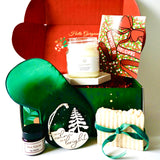 Christmas gift box, all is calm gift box by A Loyal Society , Christmas gift basket 