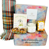 Pumpkin Spice & Plaid Thanksgiving Spa Gift Box