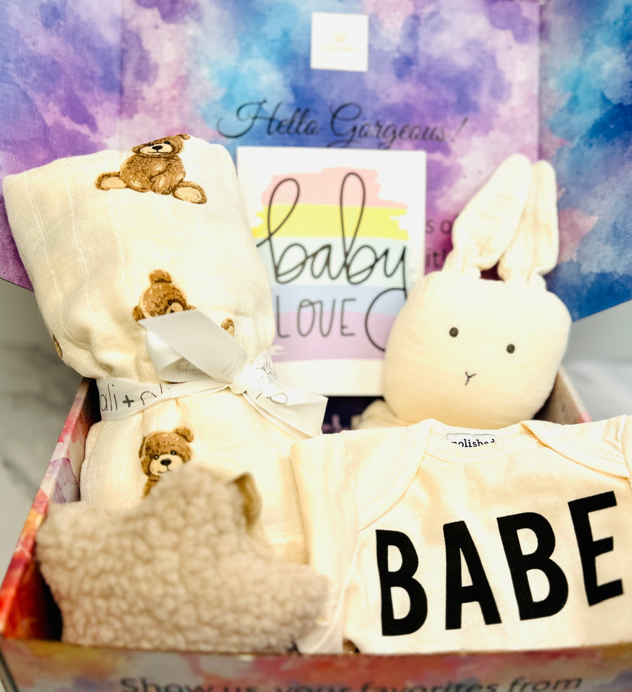 Welcome To The World, New Baby Gift Box