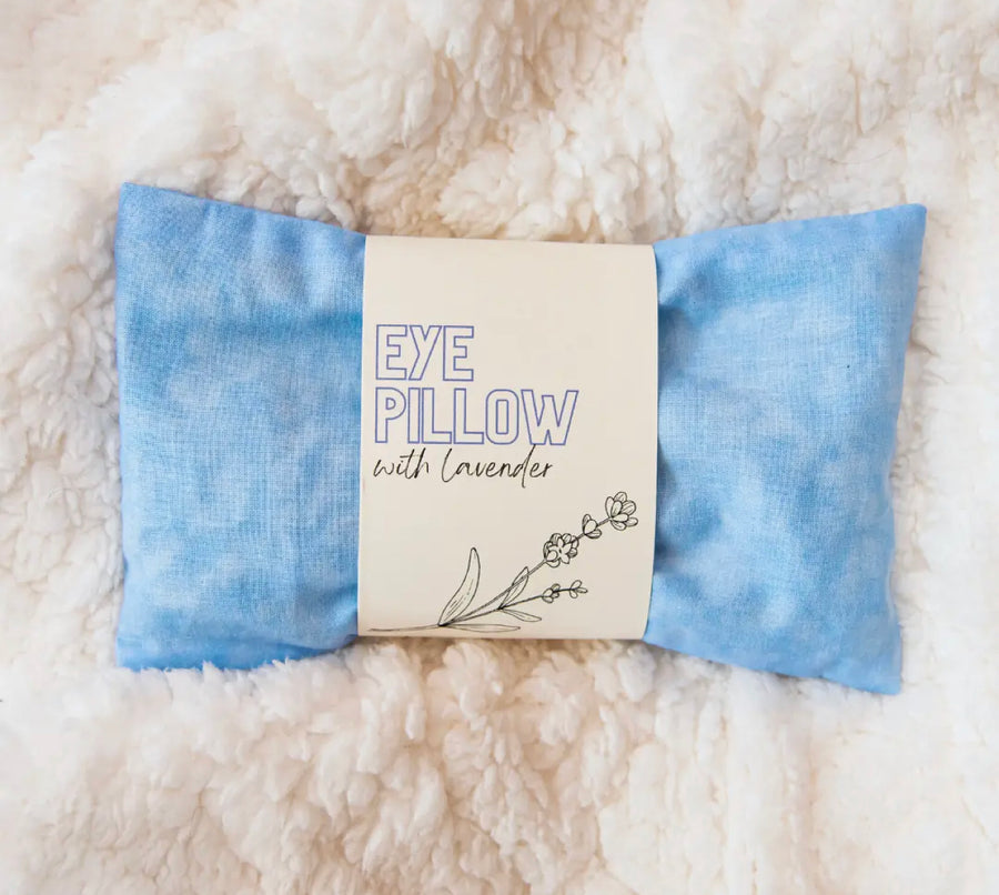 Lavender-Filled Aromatherapy Weighted Eye Pillow
