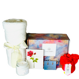 NEW!  Cozy Roses Valentine, Valentine's Day Spa Gift Box | Cozy Winter Gift | Hug In A Box Gift | A Loyal Society