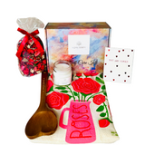 NEW! Roses & Recipes Valentine’s Spa Gift Box | Valentine's Day Foodie Gift and Hostess Gift Box | A Loyal Society