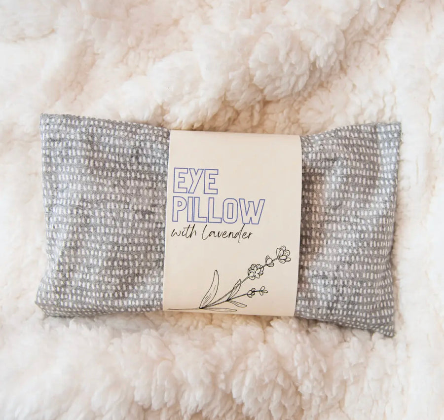 Lavender-Filled Aromatherapy Weighted Eye Pillow