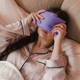 Lavender-Filled Aromatherapy Weighted Eye Pillow