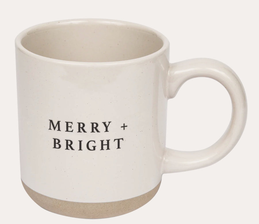 Merry & Bright or Sweater Weather Holiday Coffee Mug: Your Choice