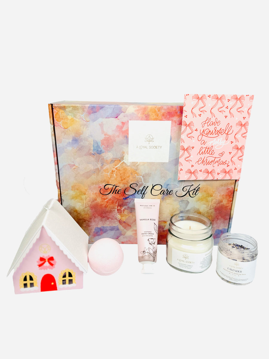 Dreaming of a Pink Christmas, Holiday Spa Gift Box