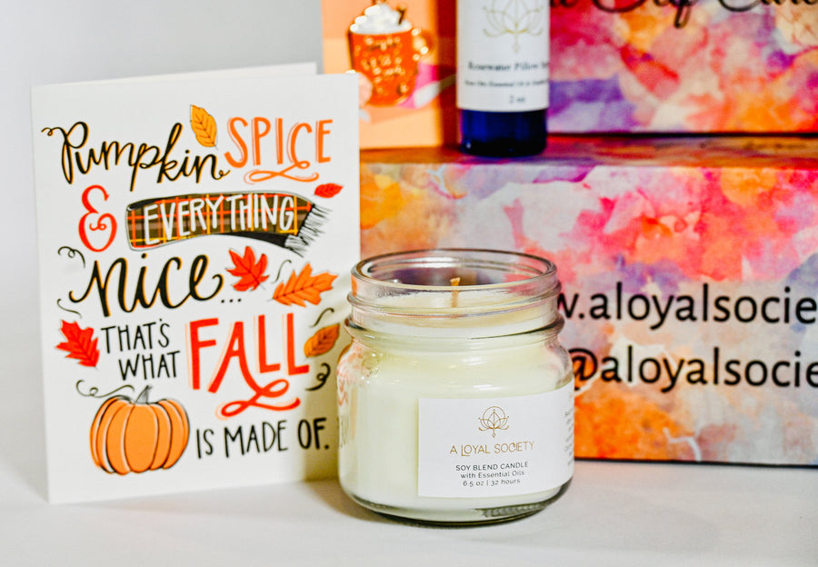 Pumpkin Spice & Everything Nice, Fall Spa Gift Box