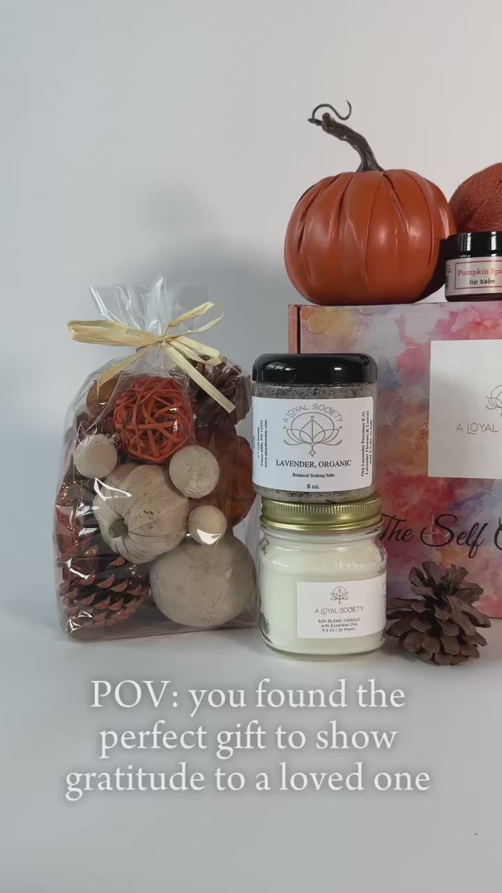 Thanksgiving Wishes, Spa Gift Box