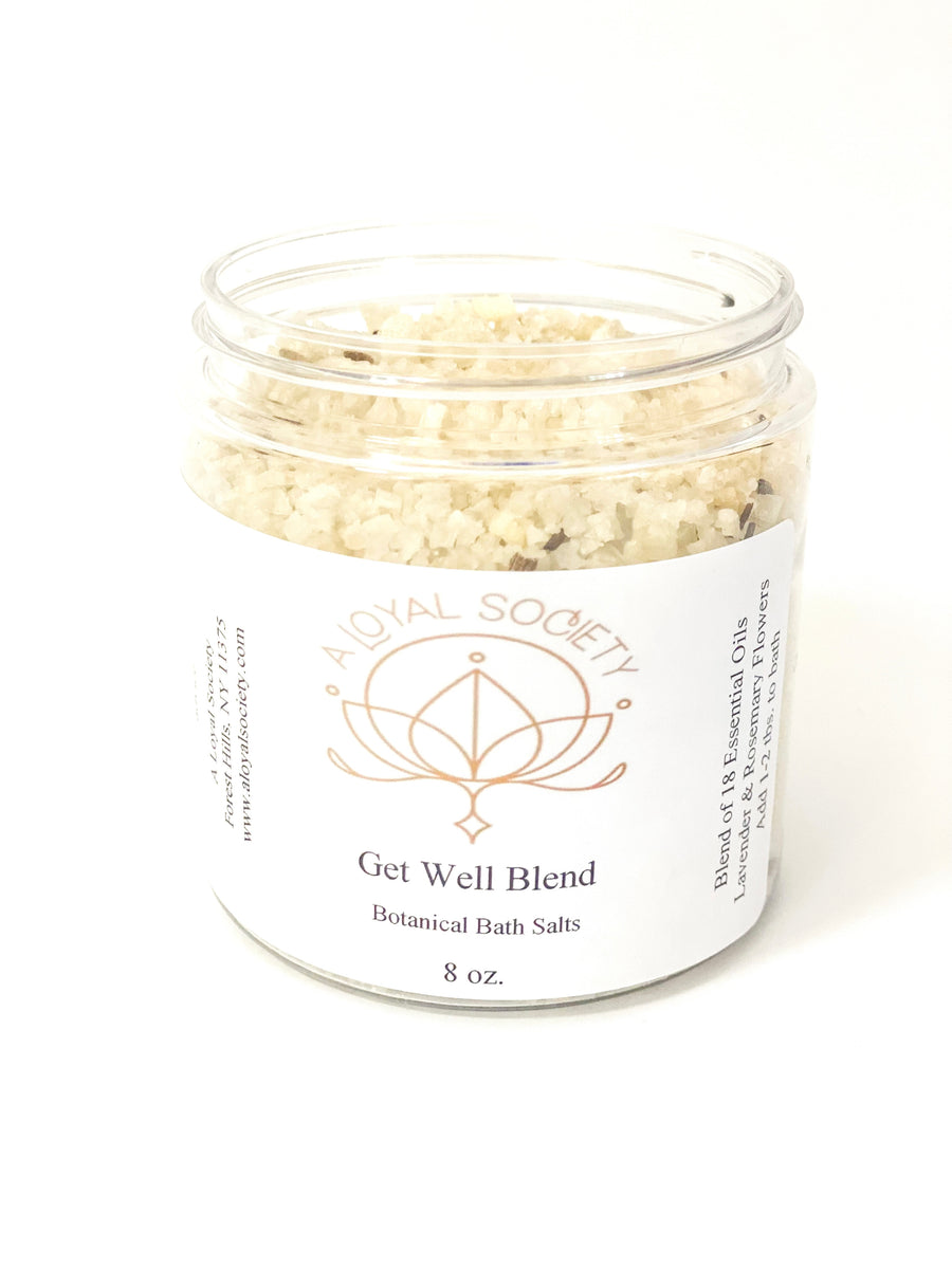 get well bath soaking salts cold care package 